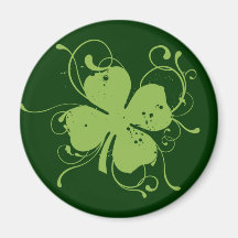 Shamrock Fridge Magnets