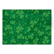 Shamrock Pattern cards
