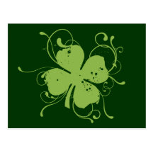 Shamrock Postcard