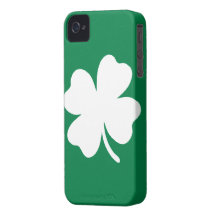 Shamrock  St Patricks Day Ireland iPhone 4 Cases