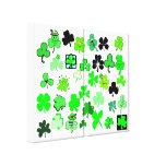 Shamrock Wrapped Canvas Gallery Wrap Canvas