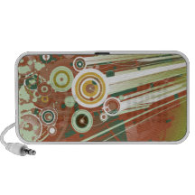 Shapes and Splatter Travel Speakers