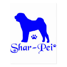 SHAR PEI POST CARD