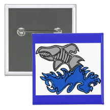 Shark attack button