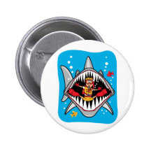 Shark Attack! Button