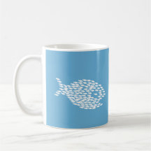 shark attack mug