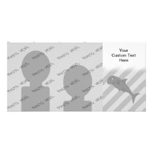 Shark Cartoon. Photo Cards