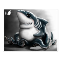 SHARKTOPUS POSTCARDS