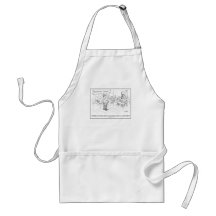 Sharpening Workshop Cartoon Apron