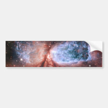 Sharpless 2-106 Nebula Star Formation Space Bumper Sticker
