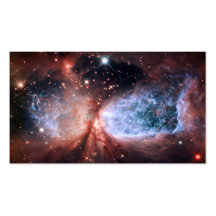 Sharpless 2-106 Nebula Star Space Business Card Templates
