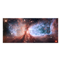 Sharpless 2-106 Nebula Star Space Custom Rack Card