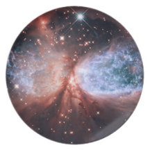 Sharpless 2-106 Nebula Star Space Dinner Plate