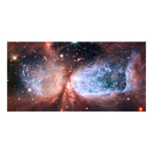 Sharpless 2-106 Nebula Star Space Custom Photo Card
