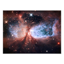 Sharpless 2-106 Nebula Stars Space Photo