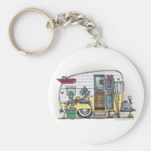 Shasta Camper Trailer RV Key Chains