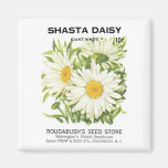 Shasta Daisy, Giant White, Roudabush's Seed Store Fridge Magnets
