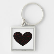Shattered Heart Keychains