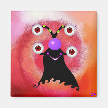 She Alien Magnets