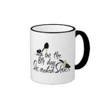 She Created Shoes Mugs