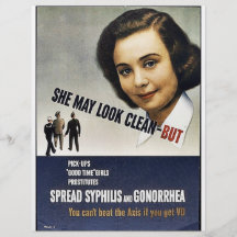 She May Look Clean - But Full Color Flyer