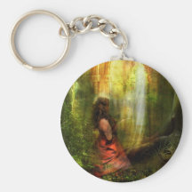 She Prayed with Prayer Key Chain