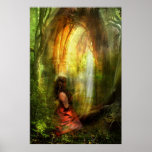 She Prayed with Prayer Print