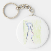 She Stood For Me Keychain