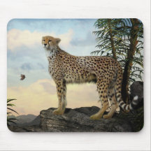 She Watches The Eagles Mouse Mat