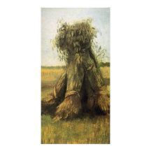 Sheaves by Vincent van Gogh Personalised Photo Card