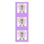 Sheep Bookmark Business Card Template