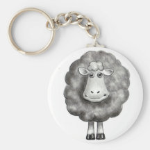 SHEEP IN PENCIL KEY CHAIN