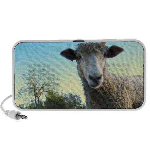Sheep In Your Face Doodle mp3 Speaker