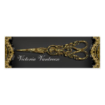 Sheer Hazelhurst Scissor Skinny Business Card