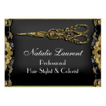 Sheer Hazelhurst Scissor Stylist Business Card