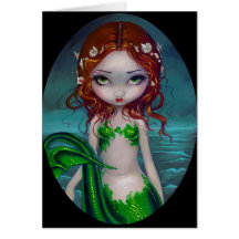 "Shells in My Hair" Greeting Card