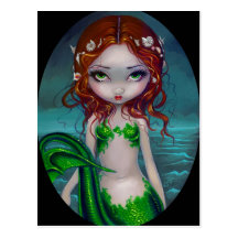 "Shells in My Hair" Postcard