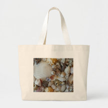 Shells Of Sanibel Canvas Bags