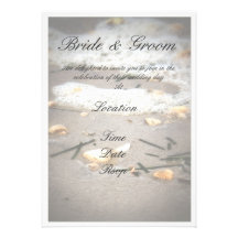 shells on the shore invitation