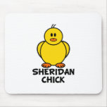 Sheridan Wyoming Chick Mouse Pads