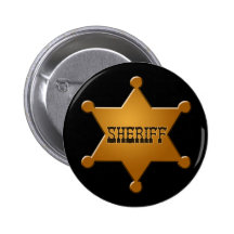 Sheriff Badge - button