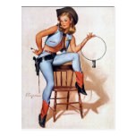 Sheriff Pin-Up Postcards