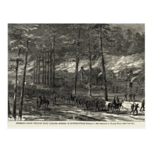 Sherman's March to the Sea Through South Carolina Post Card
