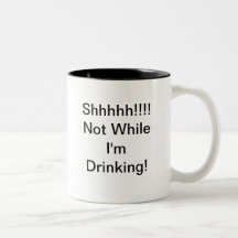 Shhhh!!! coffee mug