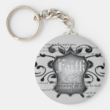 Shield of Faith (armour of God) Christian keychain