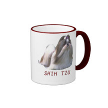 Shih Tzu Christmas Holiday Mug Cup