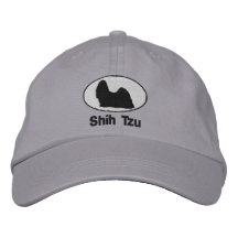 Shih Tzu Embroidered Hat