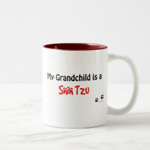 Shih Tzu Grandchild Mugs