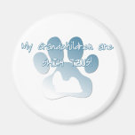 Shih Tzu Grandchildren Refrigerator Magnets