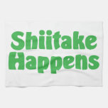 Shiitake Happens Kitchen Towel